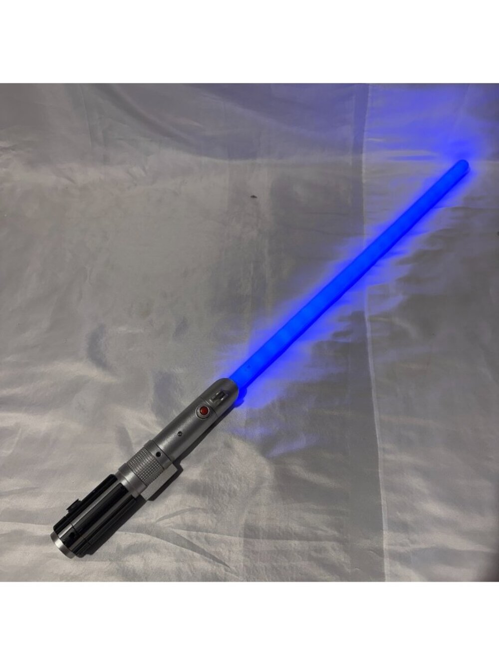 Star Wars Ultimate FX Blue Anakin Skywalker Lightsaber 2010 Hasbro TESTED